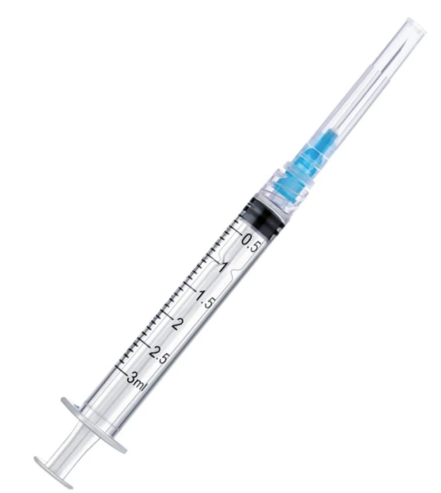 ONE-CARE 1 mL Luer Lock Sample Measuring Syringes, 23 Gauge x 1" (25 mm), LDS, Sterile, Individually Blister-Packed — 100 Units