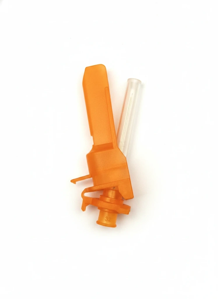 Sterile Safety Needles, 23G x 1", Single-Use — Box of 100