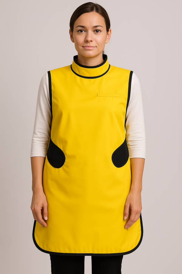 X-RAY Apron Front Protection With Attached Thyroid Shield - Image 2